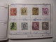 Auswahlheft Nr. 646 11 Blätter 62 Briefmarken Xx Belgien 1893-1977/Mi Nr. 53-1912, Unvollständig Einschl - 1893-1900 Barba Corta
