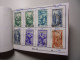 Delcampe - Auswahlheft Nr. 648 25 Blätter 202 Briefmarken  Italien Ca. 1895-1961/Mi Nr. 69-1110, Unvollständig Ca. - Marcophilia