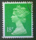 Great Britain, Scott #MH104, Used(o), 1991, Machin: Queen Elizabeth II, 18p, Light Green - Machins