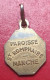 Pendentif Médaille Religieuse Années 30 "Saint Benoit - Paroisse Saint Romphaire - Manche" Normandie - Religious Medal - Godsdienst & Esoterisme