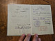 Delcampe - 1947 Italy Passport Passeport Issued In Genova For Travel To Switzerland Norwaay Denmark - Historical Documents