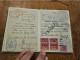 Delcampe - 1948 Italy Passport Passeport Issued In Genova For Travel To Switzerland Norway Denmark Sweden Revenues Fiscal - Historical Documents