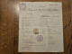 1923 Cuba Passport Passeport Issued In Belgium - Historische Dokumente