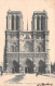 75-PARIS NOTRE DAME-N°T2246-G/0259 - Notre Dame Von Paris