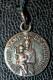 Pendentif Médaille Argent 800 Années 20 "Notre-Dame De Fourvières / Lyon" Silver Religious Medal - Religión & Esoterismo