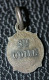 Pendentif Médaille Religieuse Annees 30 Argent 800 "Sainte Odile, Patronne De L'Alsace" Religious Medal - Religión & Esoterismo