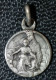Pendentif Médaille Religieuse Années 20/30 Argent 800 "Notre-Dame Du Scapulaire" Religious Medal - Godsdienst & Esoterisme