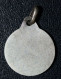 Pendentif Médaille Religieuse Années 20 Argent 800 "Sainte Ode De Brabant" Grav. Karo - Silver Religious Medal - Religión & Esoterismo