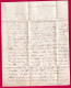 CAD TYPE 15 BAYEUX CALVADOS BOITE RURALE SUPPLEMENTAIRE A3 PORT EN BESSIN POUR ALENCON ORNE 1842 LETTRE - 1801-1848: Précurseurs XIX