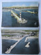 CP 11 Aude  PORT LA NOUVELLE - Lot De 2 Cartes Postales -  La Jetée Le Phare Le Canal Vers 1960 - Port La Nouvelle