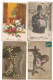 Delcampe - Album Ancien Dans Son Jus Lot 1028 Cpa Fantaisie Des Années 1910 - 500 Cartoline Min.