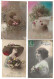 Delcampe - Album Ancien Dans Son Jus Lot 1028 Cpa Fantaisie Des Années 1910 - 500 Postcards Min.