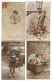 Delcampe - Album Ancien Dans Son Jus Lot 1028 Cpa Fantaisie Des Années 1910 - 500 CP Min.