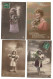 Delcampe - Album Ancien Dans Son Jus Lot 1028 Cpa Fantaisie Des Années 1910 - 500 Postcards Min.