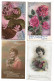 Delcampe - Album Ancien Dans Son Jus Lot 1028 Cpa Fantaisie Des Années 1910 - 500 Postales Min.