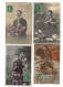 Delcampe - Album Ancien Dans Son Jus Lot 1028 Cpa Fantaisie Des Années 1910 - 500 CP Min.