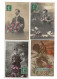Delcampe - Album Ancien Dans Son Jus Lot 1028 Cpa Fantaisie Des Années 1910 - 500 Karten Min.