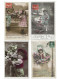 Delcampe - Album Ancien Dans Son Jus Lot 1028 Cpa Fantaisie Des Années 1910 - 500 Postcards Min.