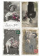 Delcampe - Album Ancien Dans Son Jus Lot 1028 Cpa Fantaisie Des Années 1910 - 500 Postcards Min.