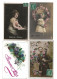 Delcampe - Album Ancien Dans Son Jus Lot 1028 Cpa Fantaisie Des Années 1910 - 500 CP Min.