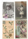 Delcampe - Album Ancien Dans Son Jus Lot 1028 Cpa Fantaisie Des Années 1910 - 500 CP Min.