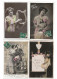 Delcampe - Album Ancien Dans Son Jus Lot 1028 Cpa Fantaisie Des Années 1910 - 500 Postales Min.