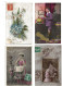 Delcampe - Album Ancien Dans Son Jus Lot 1028 Cpa Fantaisie Des Années 1910 - 500 Postales Min.