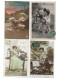 Delcampe - Album Ancien Dans Son Jus Lot 1028 Cpa Fantaisie Des Années 1910 - 500 Postcards Min.