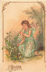 N°24944 - Carte Fantaisie Gaufrée - Souvenir - Sylphide - Muguet - Sonstige & Ohne Zuordnung