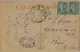 1924 LA SÔNE / ISÉRE - RIGA ( LETONIA ) , T.P. CIRCULADA , LLEGADA , TASA , TAX , TAXE , PIEMAKSAT - Covers & Documents