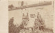 AK Foto Gruppe Deutsche Soldaten Vor Unterstand - Villa Grausam - Feldpost 1. WK  (68913) - Oorlog 1914-18