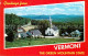 73130587 Vermont_US-State Kirche Panorama - Andere & Zonder Classificatie