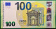 100 Euro 2° Serie Italia  S008 A5 - SA1055662799  FDS/G.UNC  Draghi - 100 Euro