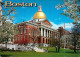 73129881 Boston_Massachusetts The State House On Freedom Trail Museum Of Fine Ar - Andere & Zonder Classificatie