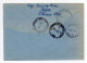 1965. YUGOSLAVIA,CROATIA,ZAGREB EXPRESS RECORDED COVER TO BELGRADE,TPO 10 ZAGREB - BEOGRAD - Storia Postale