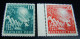 Bund Mi. 111/112 ** Dabei Mi. 111 Vom Rand Mi. 100.-€ - Unused Stamps