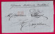 GUERRE 1870 GARDE NATIONALE MOBILISEE PP ROUGE LISIEUX CALVADOS POUR HONFLEUR 27 DEC 1870 LETTRE - Guerre De 1870