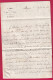 GUERRE 1870 2 CORPS 1ER DIVISION POSTES TEXTE DE MAYENNE LE GENERAL 30 JANVIER 1870 POUR CANISY MANCHE LETTRE - War 1870