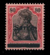 SAAR GERMANIA Nr 16III Postfrisch Gepr. X7DA516 - Ungebraucht