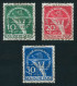 BERLIN 1949 Nr 68-70 Zentrisch Gestempelt Gepr. X642282 - Used Stamps