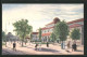 Künstler-AK Ganzsache Bayern PP27C41 /010: München, Bayrische Gewerbeschau 1912, Halle III Mit Verbindungsgang  - Expositions