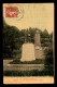 55 - DAMVILLERS - STATUE ET TOMBEAU DU PEINTRE BASTIEN LEPAGE - CARTE TOILEE ET COLORISEE - EDITEUR PARENT - Damvillers