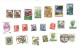 Delcampe - Collection De 100 Timbres  Oblitérés. - Collections