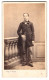 Photo Bernheim-Wormser, Mulhouse, 4, Rue Du Sauvage, Portrait De Junger Herr In Modischer Kleidung  - Anonymous Persons