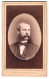 Fotografie Hugo Thiele, Dresden, Prager Strasse 31, Brustportrait Eleganter Herr Mit Backenbart  - Anonymous Persons