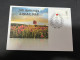 24-4-2024 (2 Z 52) Australia ANZAC 2024 - Special Cover Postmarked 25 April 2024 (Poppies Field) - Militaria