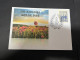 24-4-2024 (2 Z 52) Australia ANZAC 2024 - Special Cover Postmarked 25 April 2024 (Poppies Field) - Militares