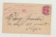 CARTOLINA POSTALE UNION POSTALE UNIVERSELLE - ONE PENNY -  MALTA DEL 1902 VERSO NAPOLI - Marcofilie (Luchtvaart)