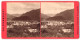 Stereo-Fotografie Würthle & Spinnhirn, Salzburg, Ansicht Bad Ischl, Blick Zum Ort Vom Gassner  - Stereoscopic