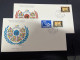 24-4-2024 (2 Z 54) United Nations (USA) X 2 FDC - Genral Assembly - FDC